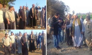 بالصور.. النائب محمد أنور السادات يتفقد اليوم قرى بدائرة “تلا والشهداء”