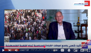 محمد أنور السادات: يحسب للرئيس السيسي موقفه الثابت والداعم للقضية الفلسطينية