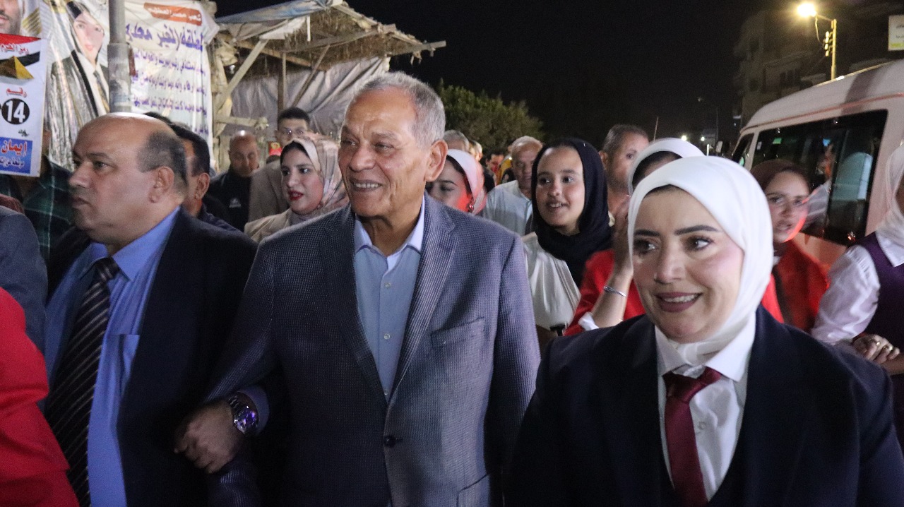 رئيس حزب الإصلاح و التنمية السيد محمد انور السادات في مؤتمر جماهيري حاشد لدعم الاستاذة ايمان الحديدي في انتخابات مجلس النواب 2025