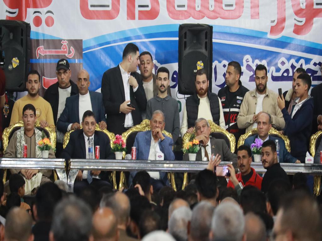 رئيس حزب الإصلاح و التنمية السيد محمد انور السادات في مؤتمر جماهيري حاشد لدعم الاستاذ يوسف البدري في انتخابات مجلس النواب 2025