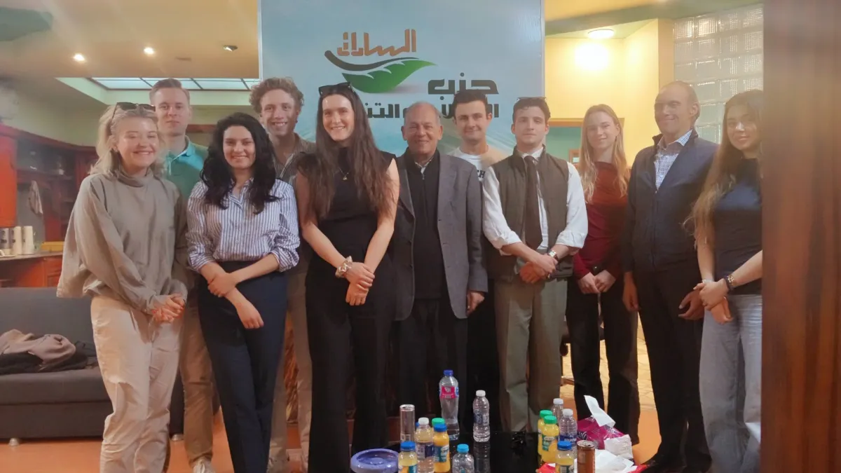 لقاء مثمر لوفد طلابي ألماني لحزب الإصلاح والتنمية..مصر بعيون أوروبية